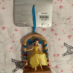 Beauty and the beast Belle sketchbook Christmas ornament